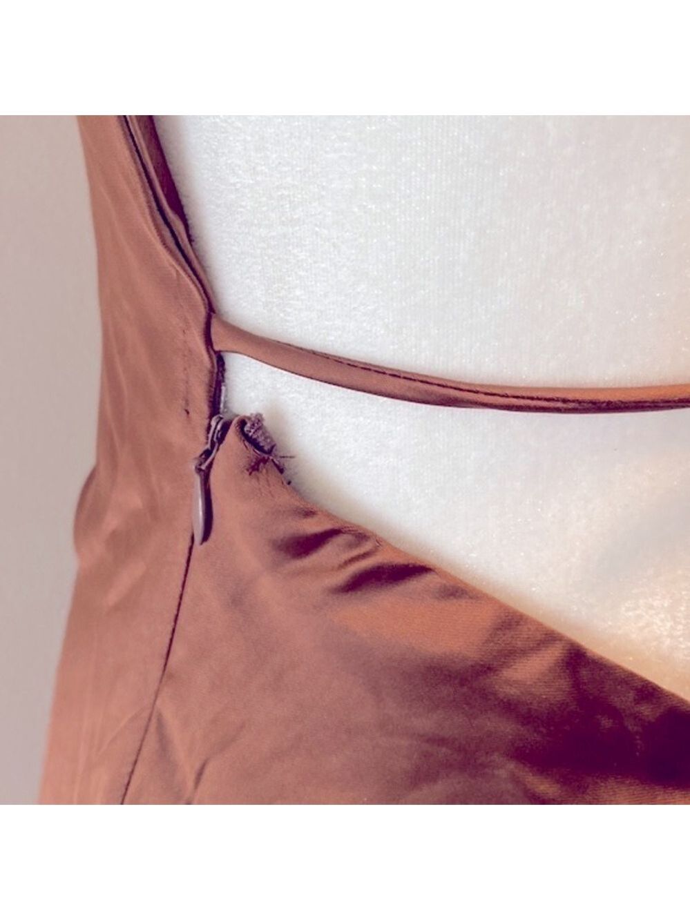 NWT Princess Polly chocolate brown slip dress - Picture 5 of 8